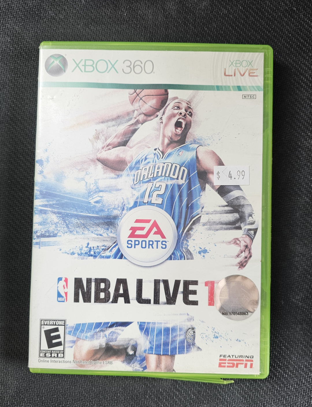 NBA Live 10 - Xbox 360 GS5225