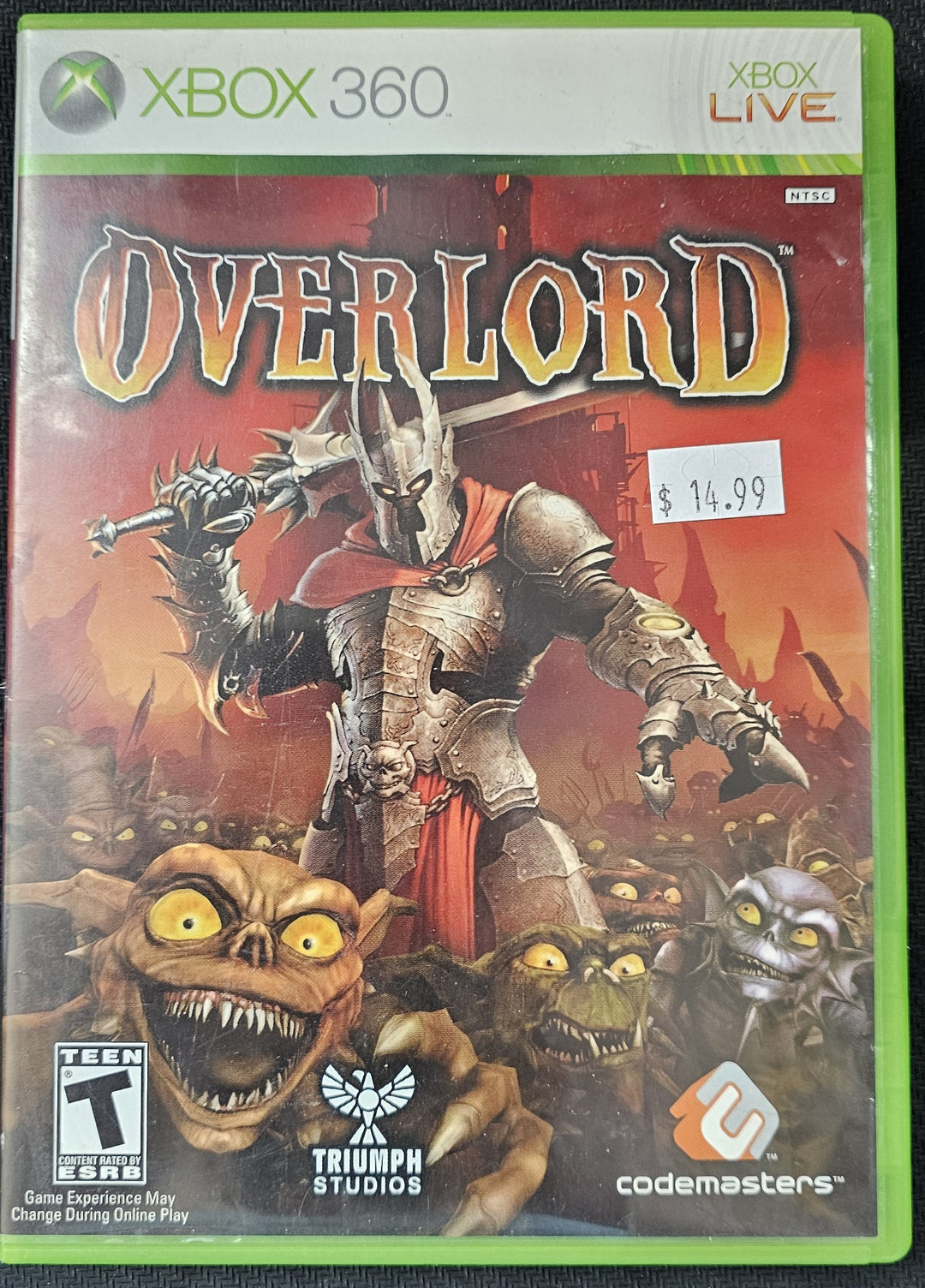 Overlord - Xbox 360 SD0360