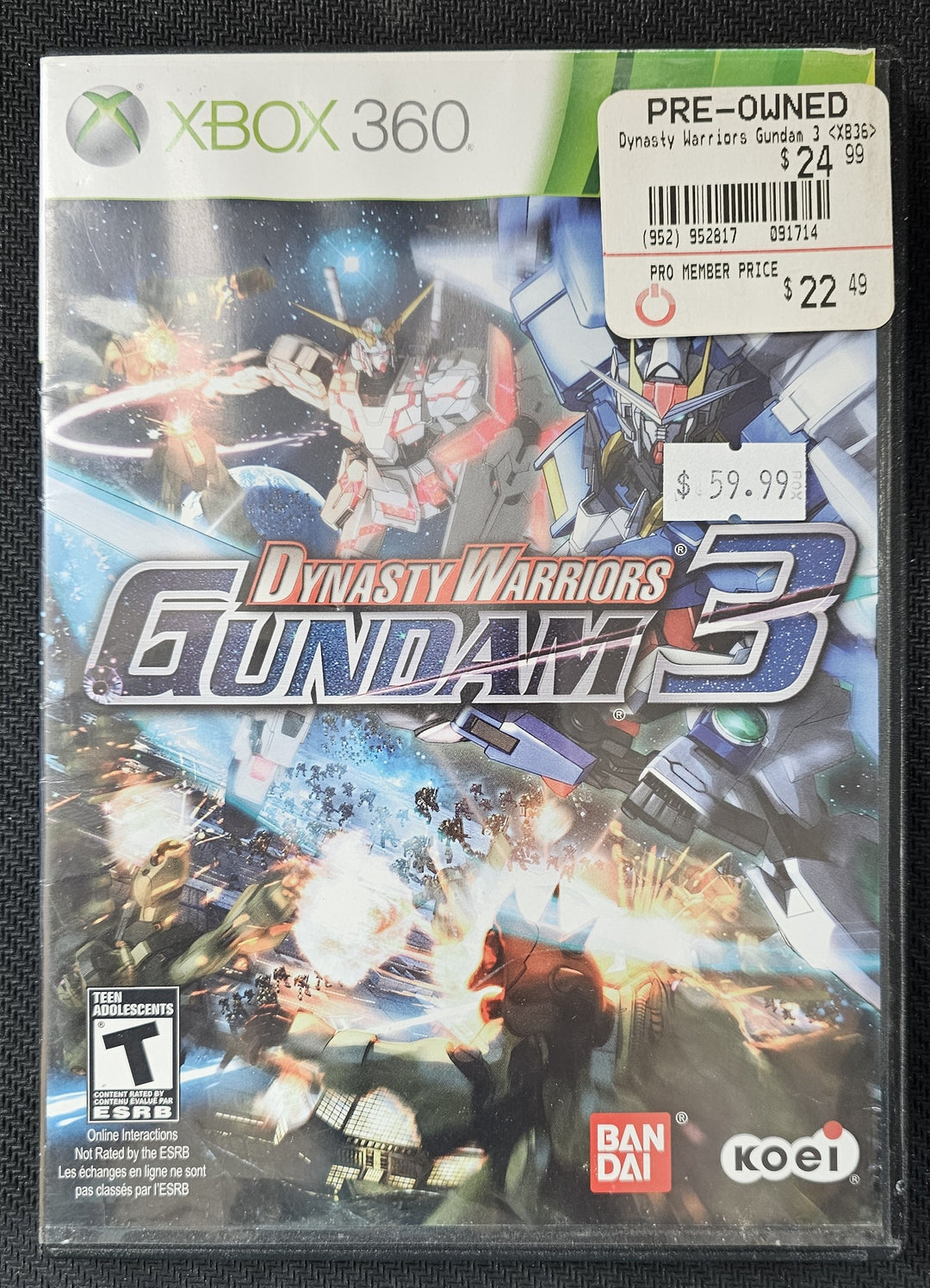 Dynasty Warriors: Gundam 3 - 360 SD0360