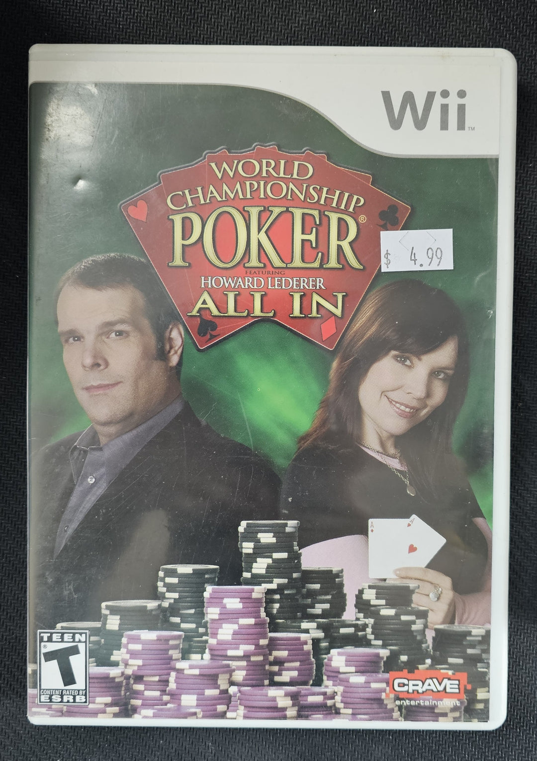 World Championship Poker Featuring Howard Lederer: All In - Wii SD1939