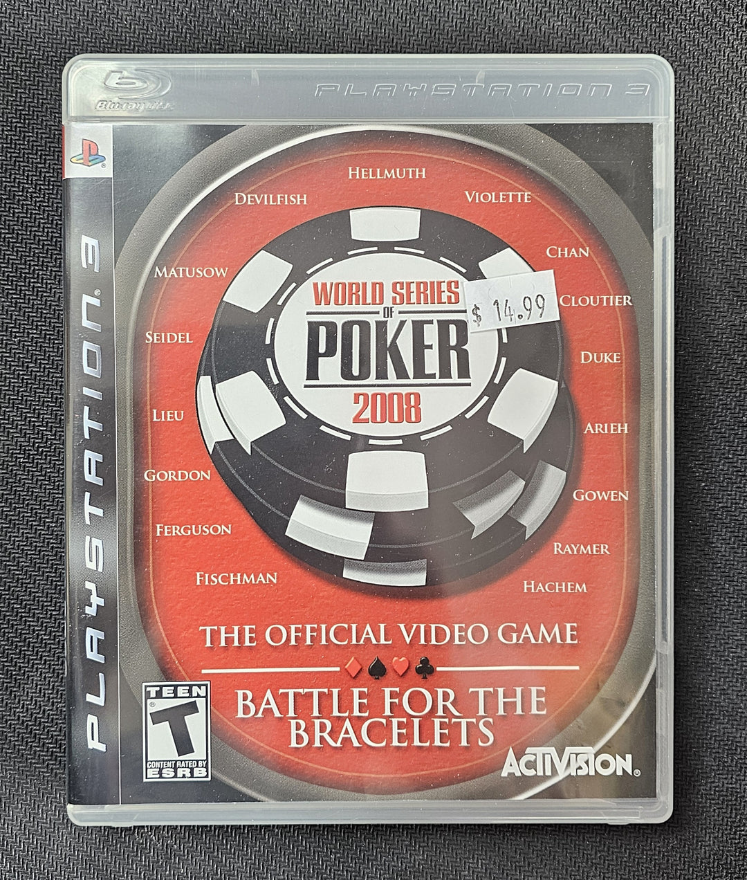 World Series Of Poker 2008 - PS3 SD1336