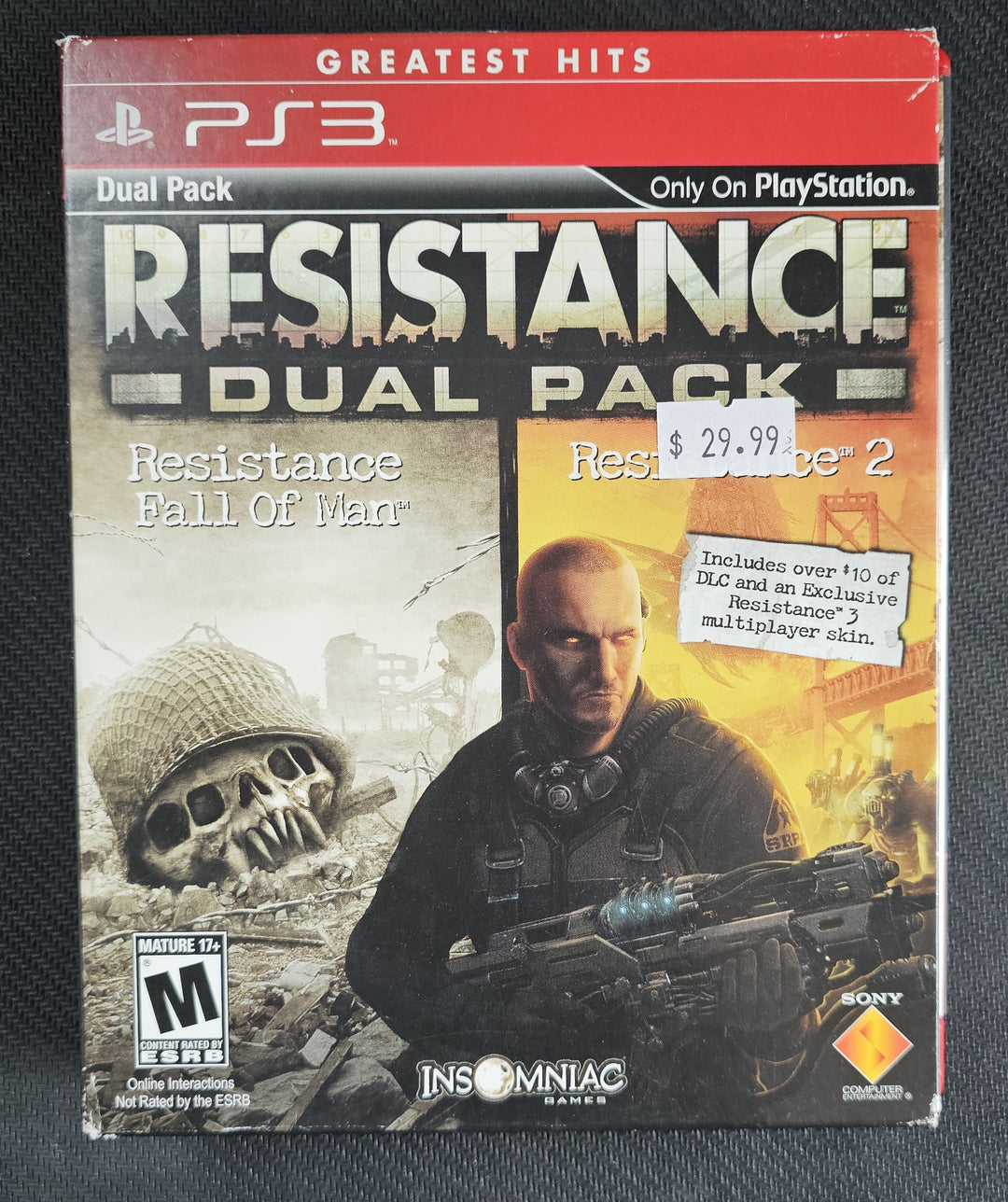 Resistance Dual Pack - PS3 SD1336
