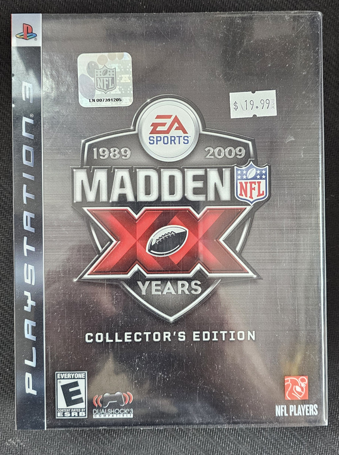 Madden 2009 20th Anniversary Edition - PS3 SD1336