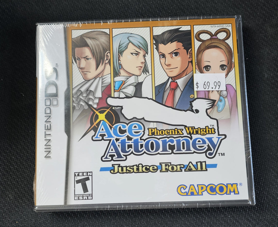 Phoenix Wright Ace Attorney Justice for All - DS SD4570