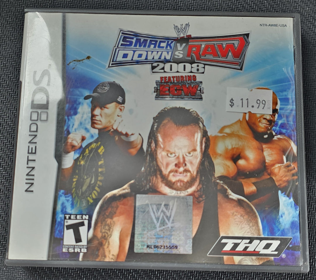 WWE Smackdown vs. Raw 2008 - DS SD4570