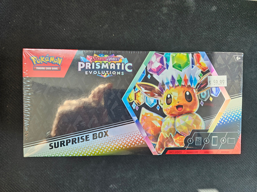 pokemon prismatic evolutions surprise box trading cards Pokemon - Trading Card Game: Scarlet & Violet