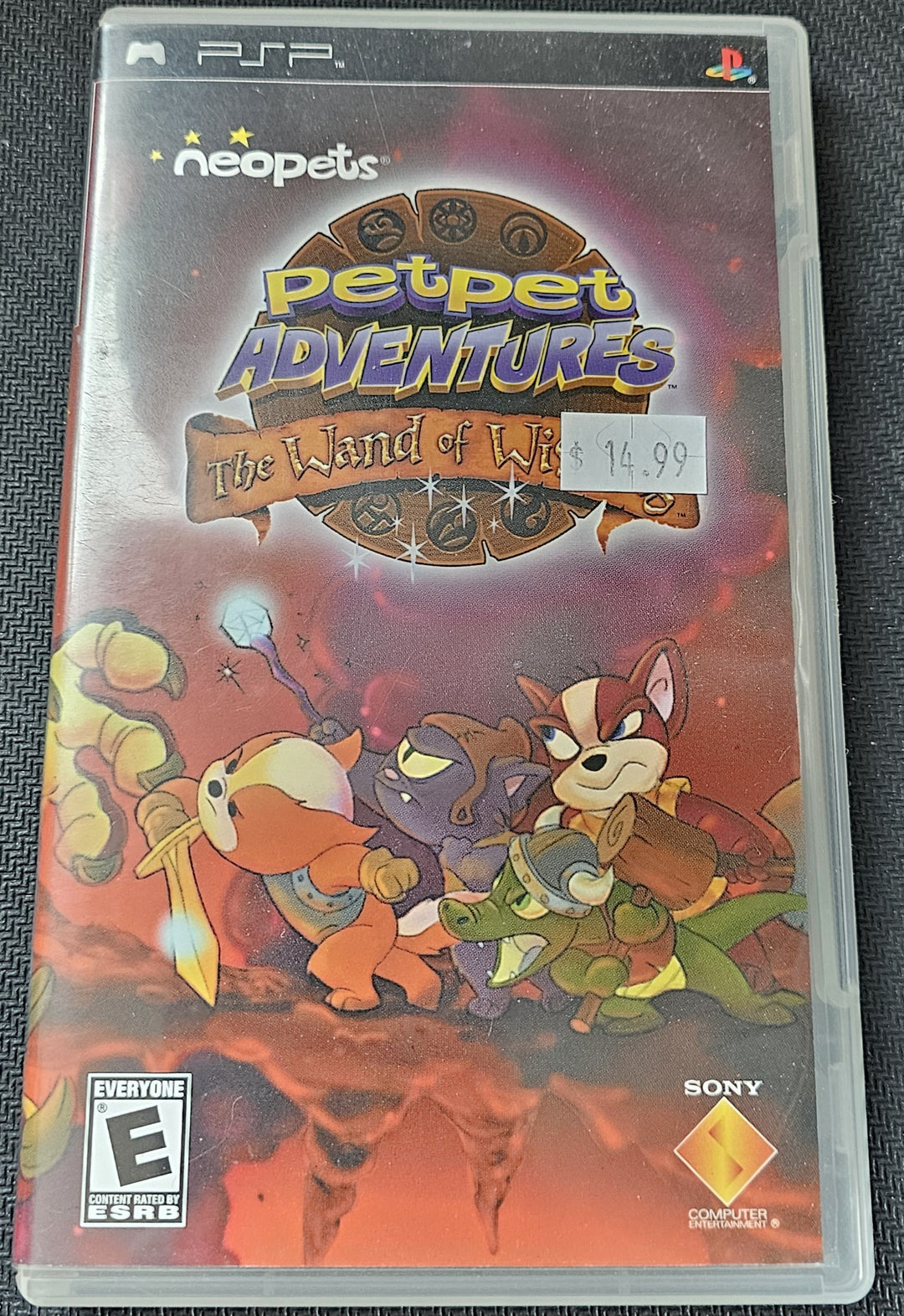 Neopets Petpet Adventures The Wand of Wishing - PSP SD9595