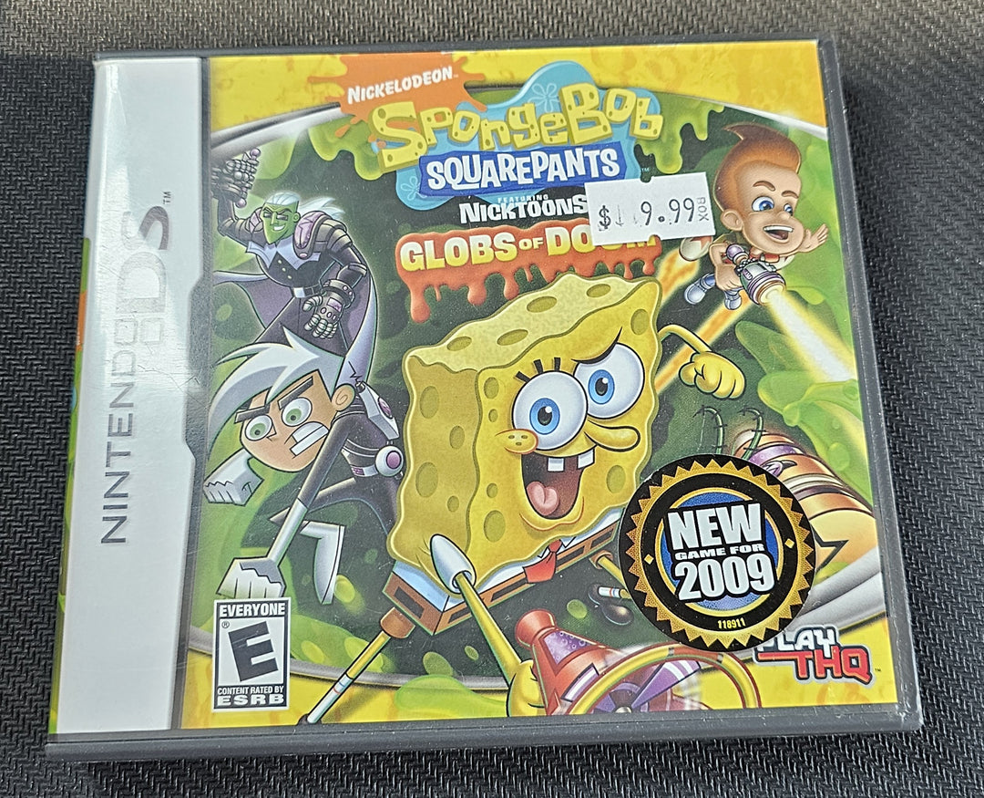SpongeBob SquarePants Featuring Nicktoons Globs of Doom DS SD4570