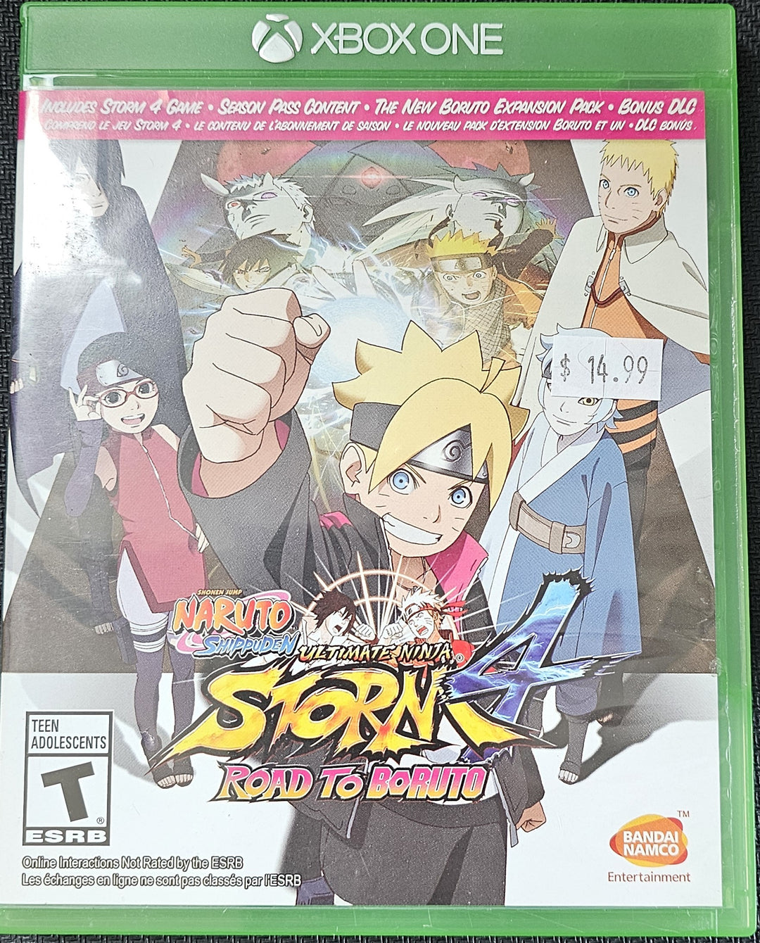 Naruto Shippuden: Ultimate Ninja Storm 4 Road to Boruto - Xbox One SD1776