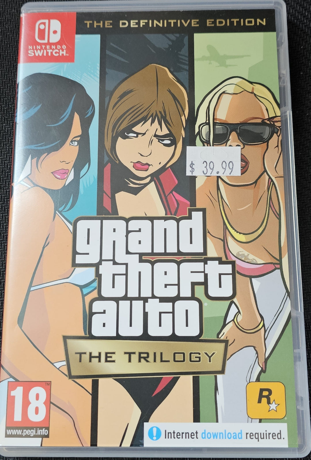 Grand Theft Auto: The Trilogy - The Definitive Edition - Switch SD1945