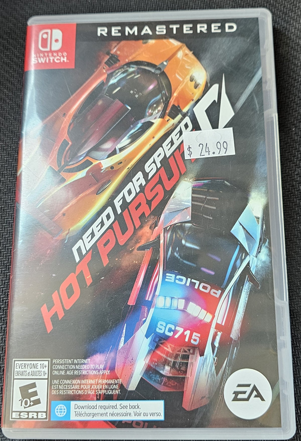 Need for Speed Hot Pursuit Remastered - Nintendo Switch C9425 – Core Gaming