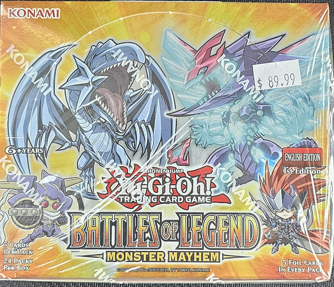 Yu-Gi-Oh! Battles of Legend Monster Mayhem Booster Box Yu-Gi-Oh! Battles of Legend Monster Mayhem Booster Box