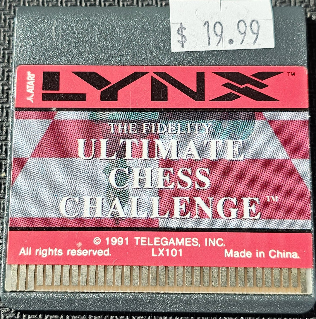 Ultimate Chess Challenge - Atari Lynx SD5522