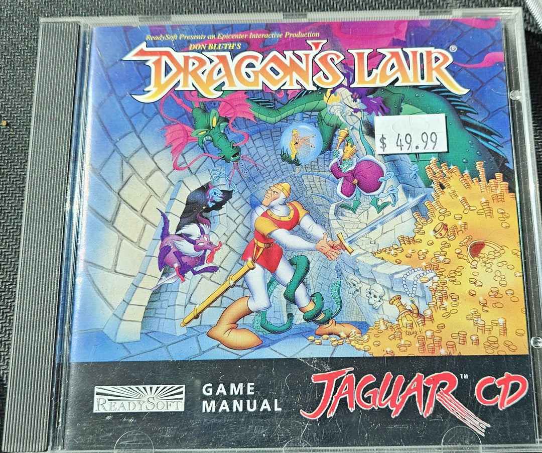 Dragon's Lair - Jaguar CD SD7676