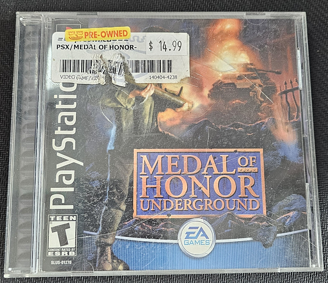 Medal of Honor Underground - PS1 SD1111