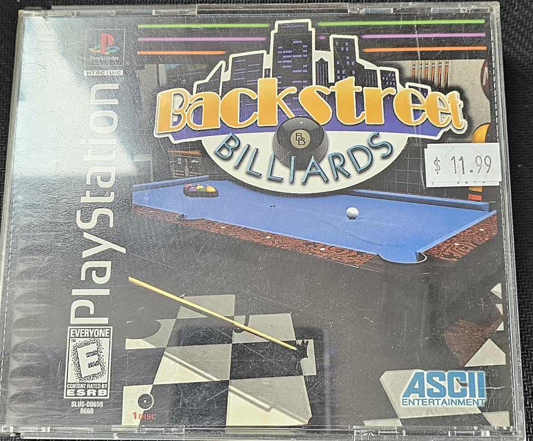 Backstreet Billiards - PS1 SD1111