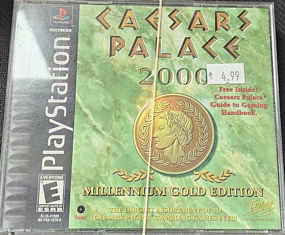 Caesar's Palace 2000 - PS1 SD1111