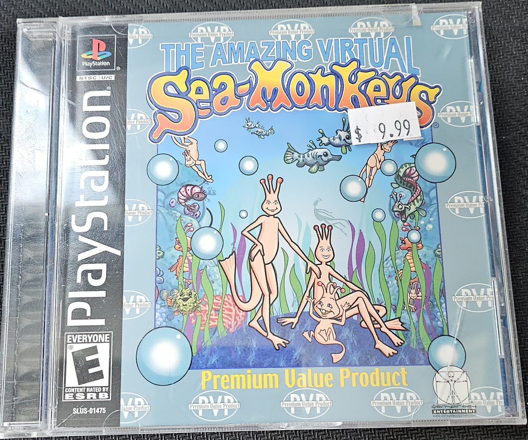 The Amazing Virtual Sea-Monkeys - PS1 SD1111