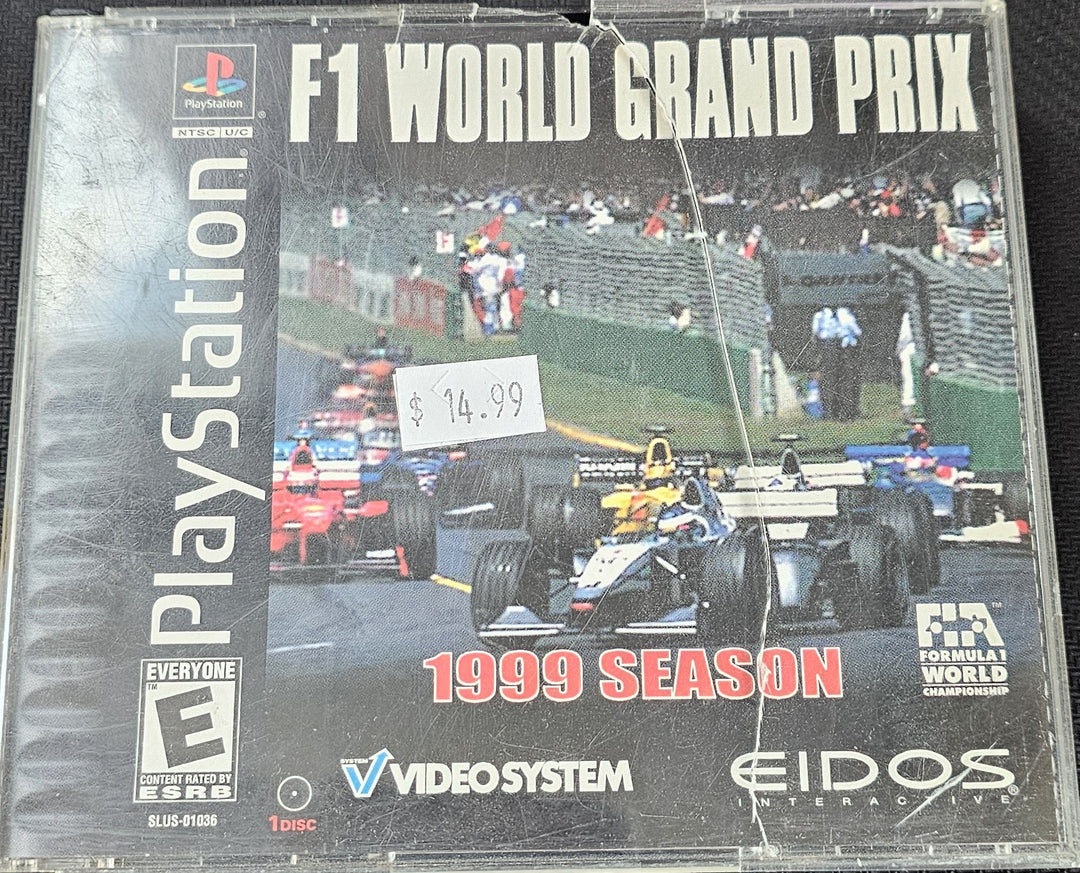 F1 World Grand Prix: 1999 Season - PS1 SD1111
