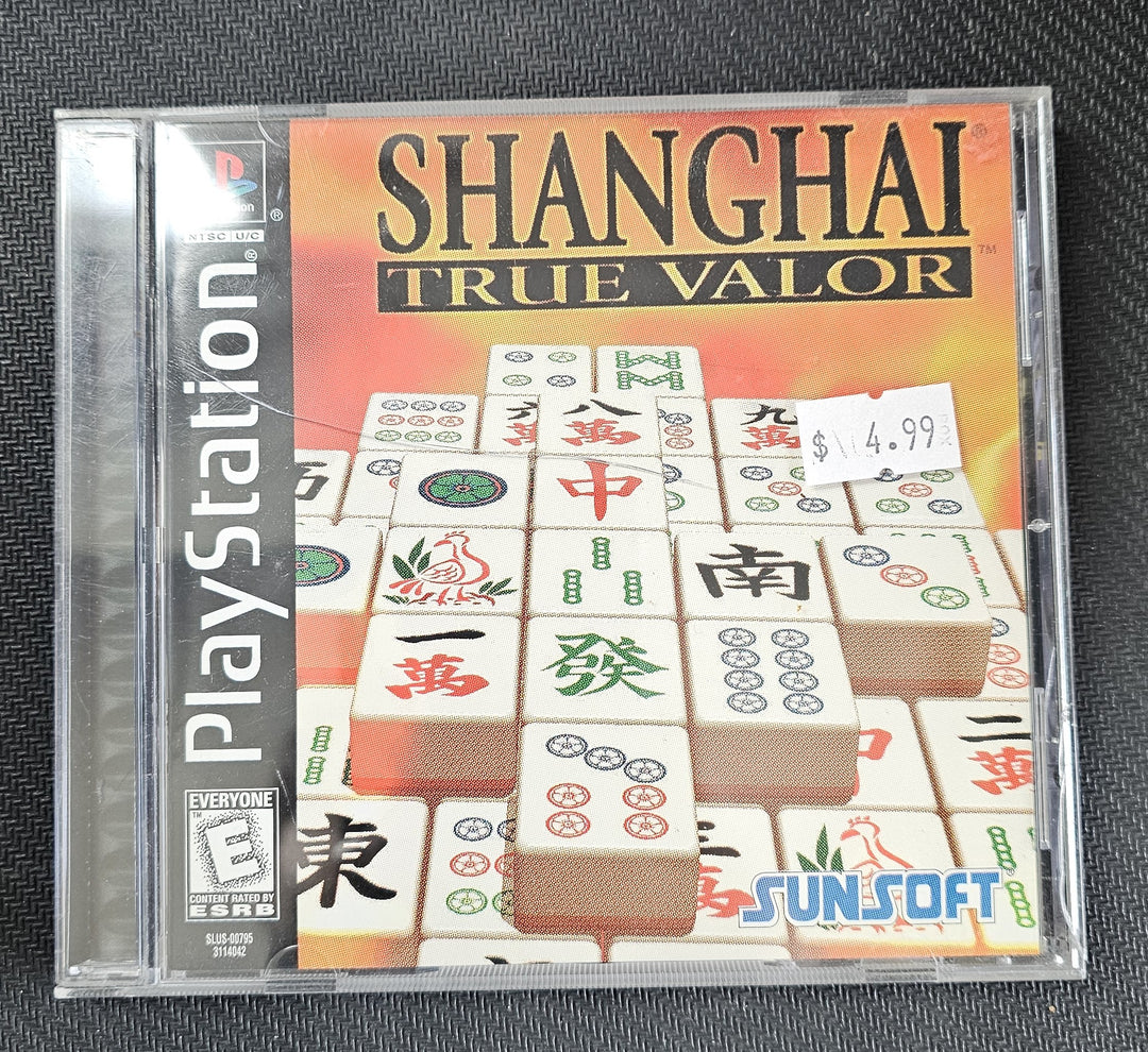 Shanghai: True Valor - PS1 SD1111