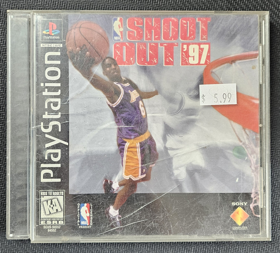 NBA ShootOut '97 - PS1 SD1111