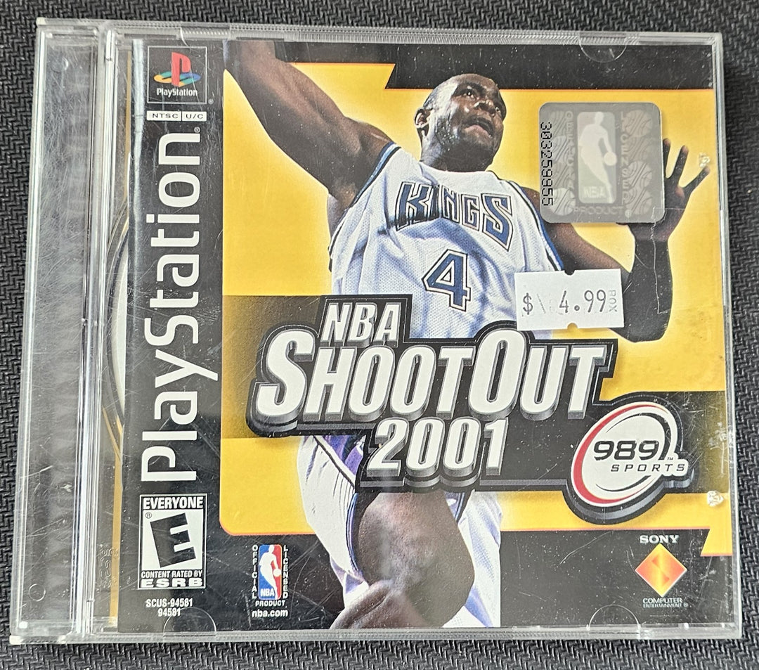 NBA ShootOut 2001 - PS1 SD1111