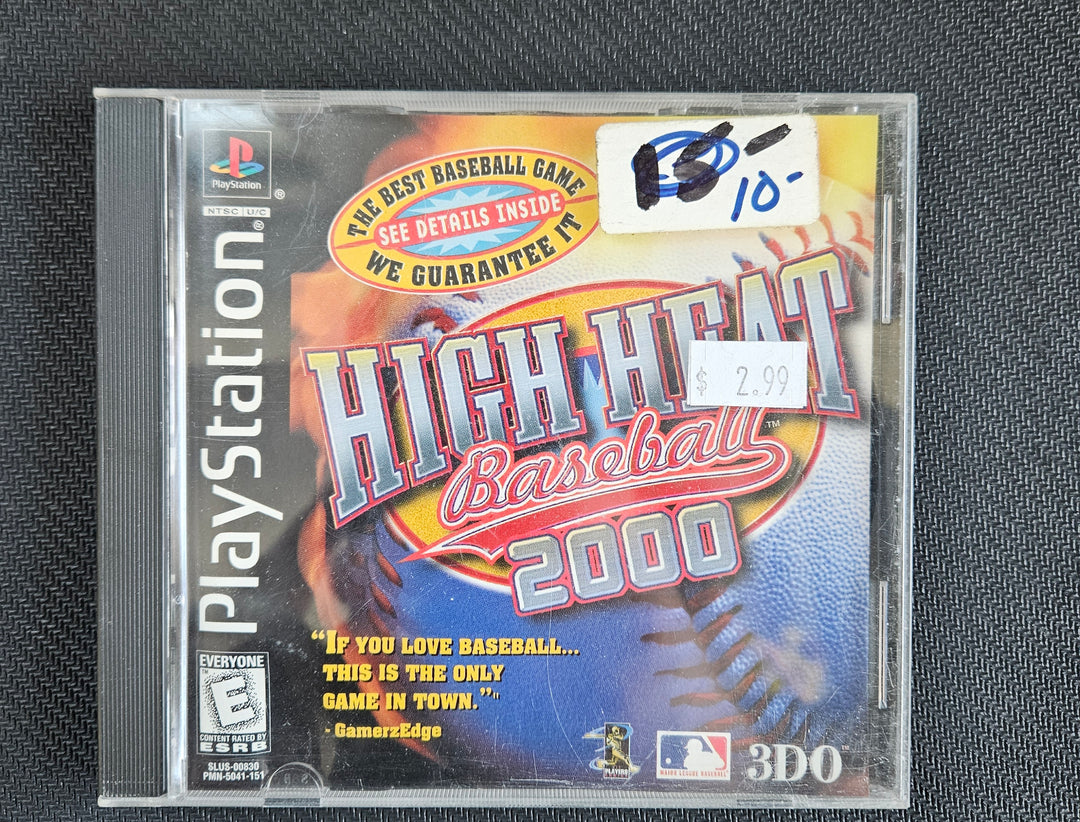 High Heat Baseball 2000 - PS1 GS4444