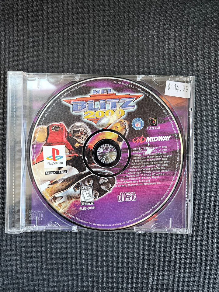 NFL Blitz 2000 - PS1 GS4444