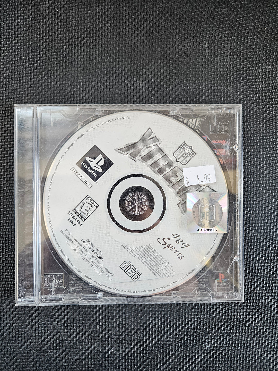 NFL Xtreme - PS1 GS4444