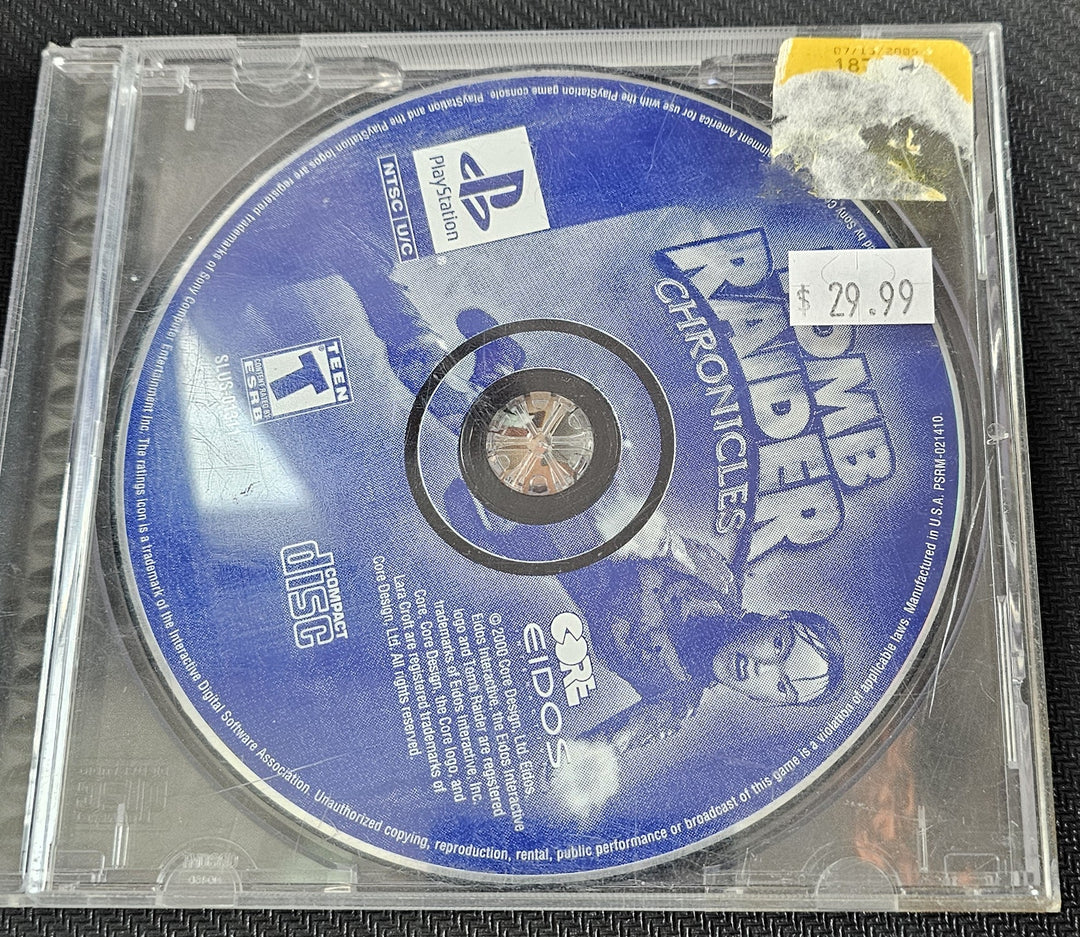 Tomb Raider: Chronicles - PS1 SD1111
