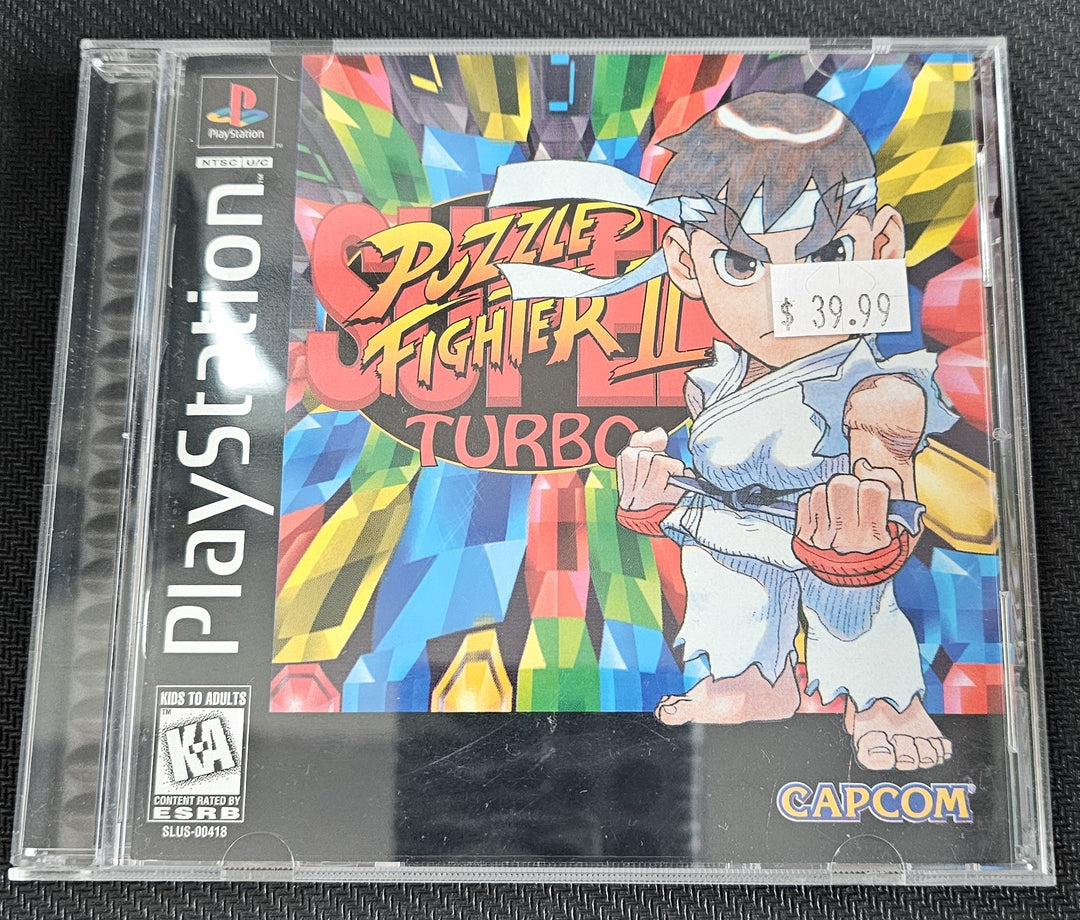 Super Puzzle Fighter II Turbo - PS1 SD1111