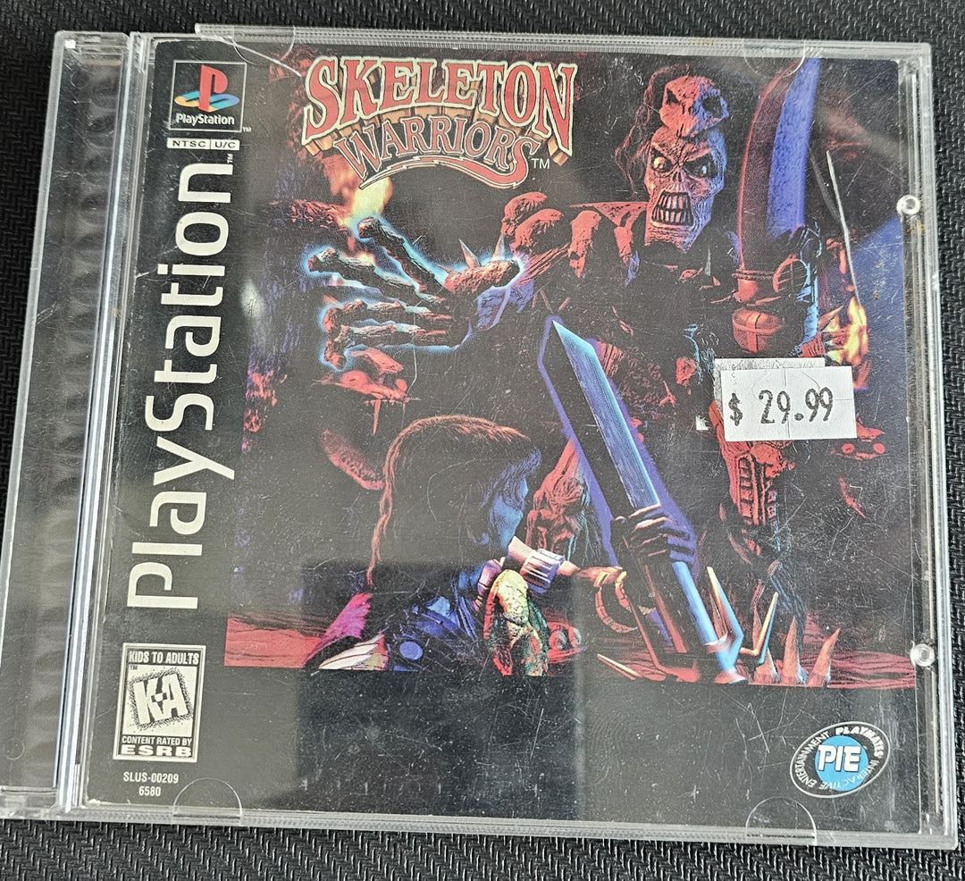 Skeleton Warriors - PS1 SD1111