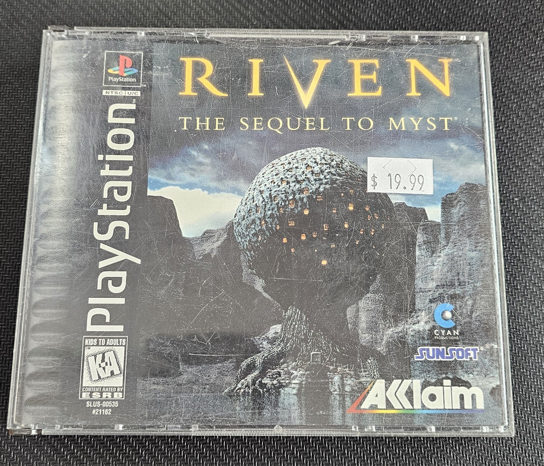 Riven The Sequel to Myst - PS1 SD1111