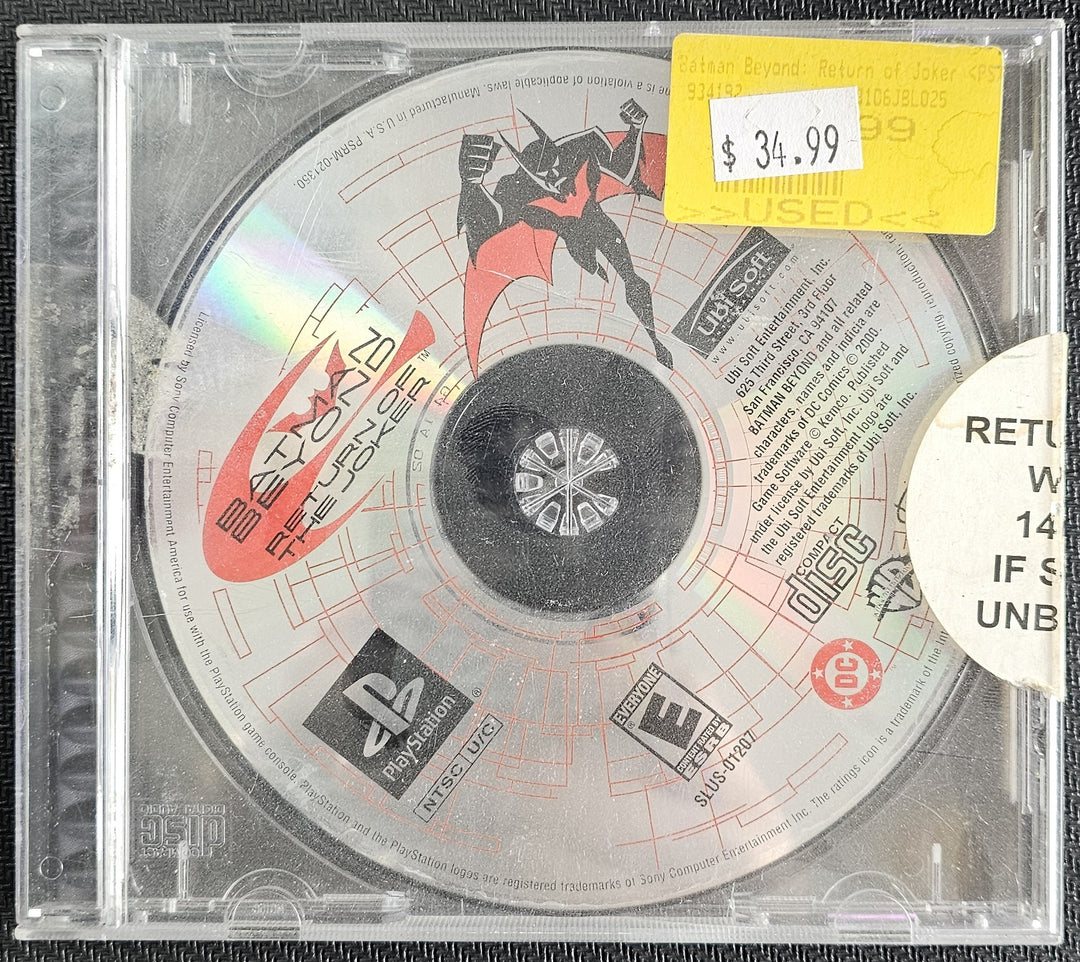 Batman Beyond: Return of the Joker - PS1 SD1111