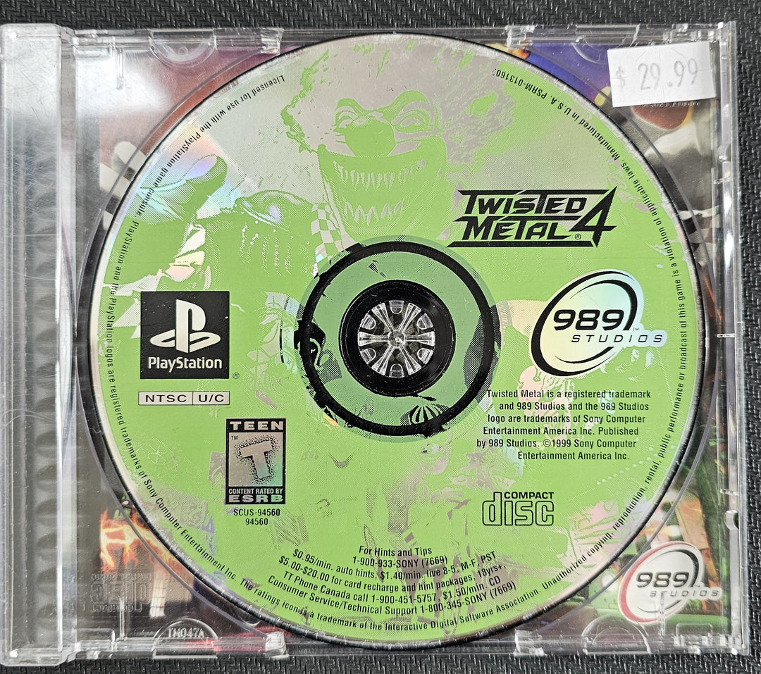 Twisted Metal 4 - PS1 D53025