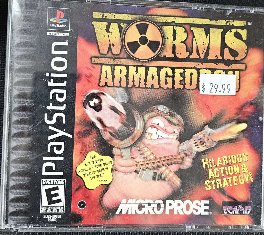 Worms Armageddon - PS1 SD1111