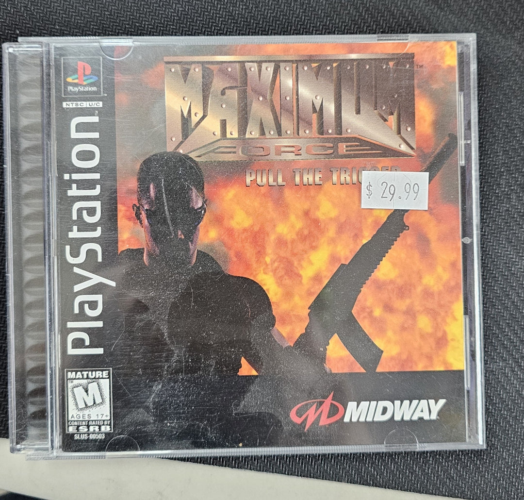 Maximum Force - PS1 SD1111