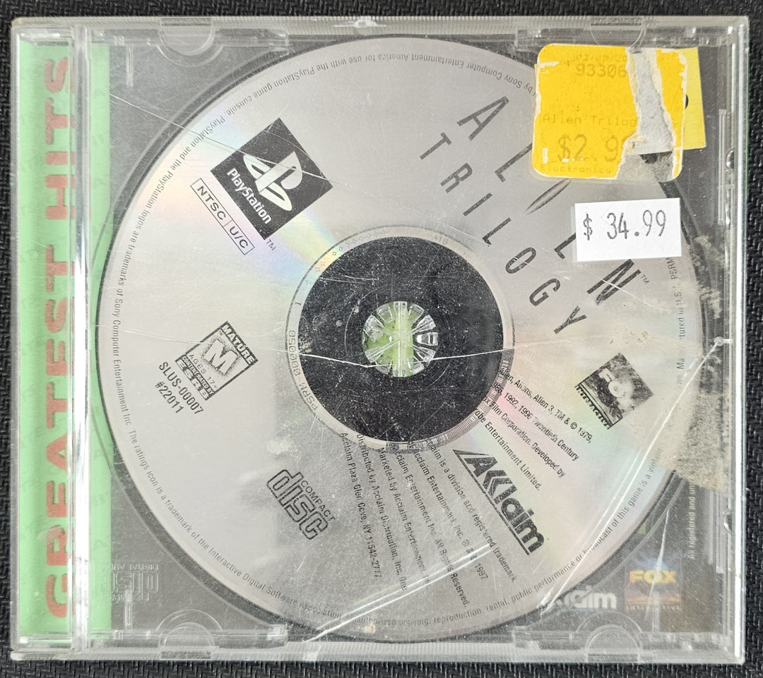 Alien Trilogy - PS1 D53025