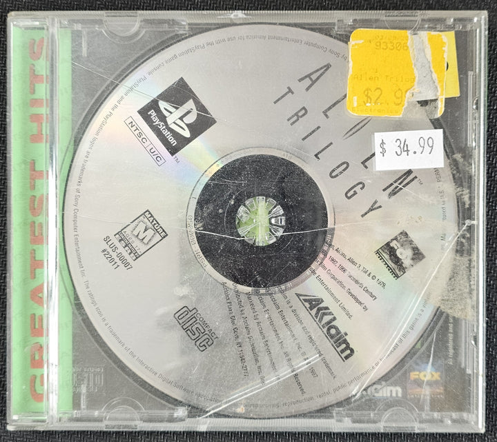 Alien Trilogy - PS1 D53025