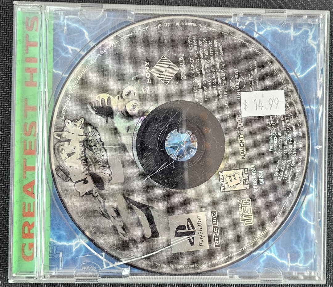 Crash Bandicoot 3: Warped - PS1 D53025