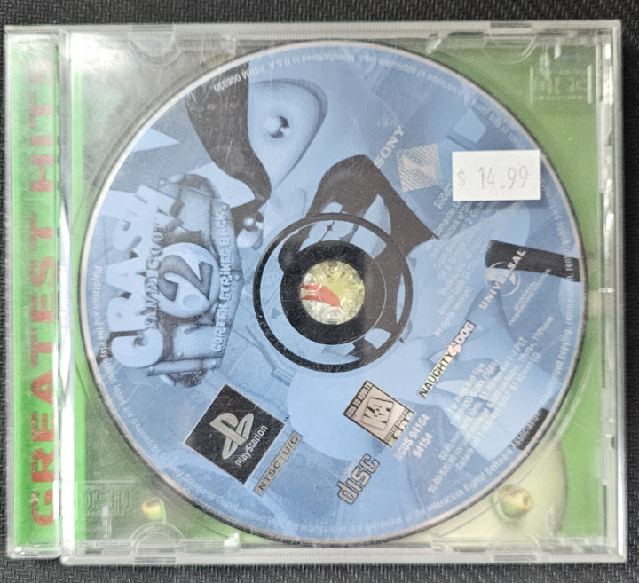 Crash Bandicoot 2 Cortex Strikes Back - PS1 D53025