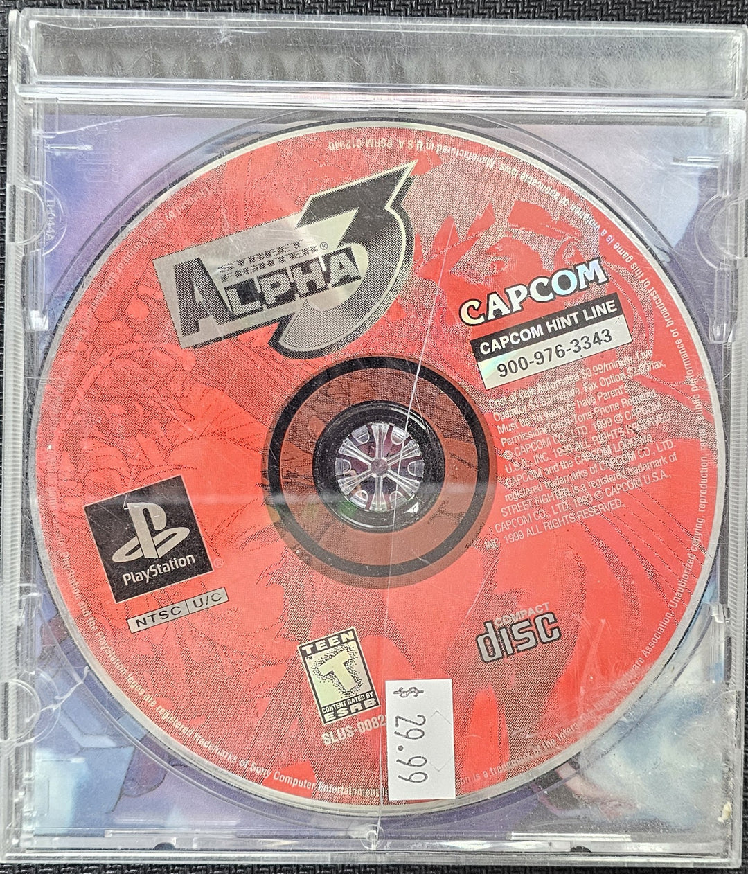 Street Fighter Alpha 3 - PS1 D53025