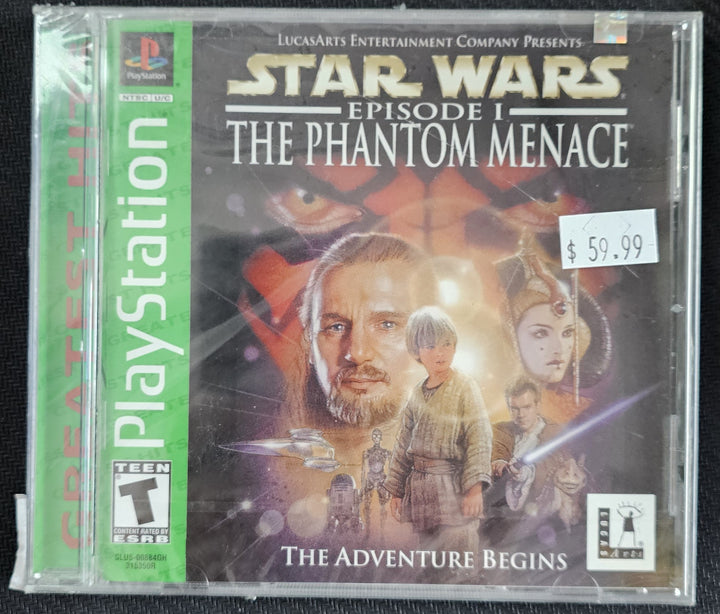 Star Wars: Episode I The Phantom Menace - PS1 GS4444