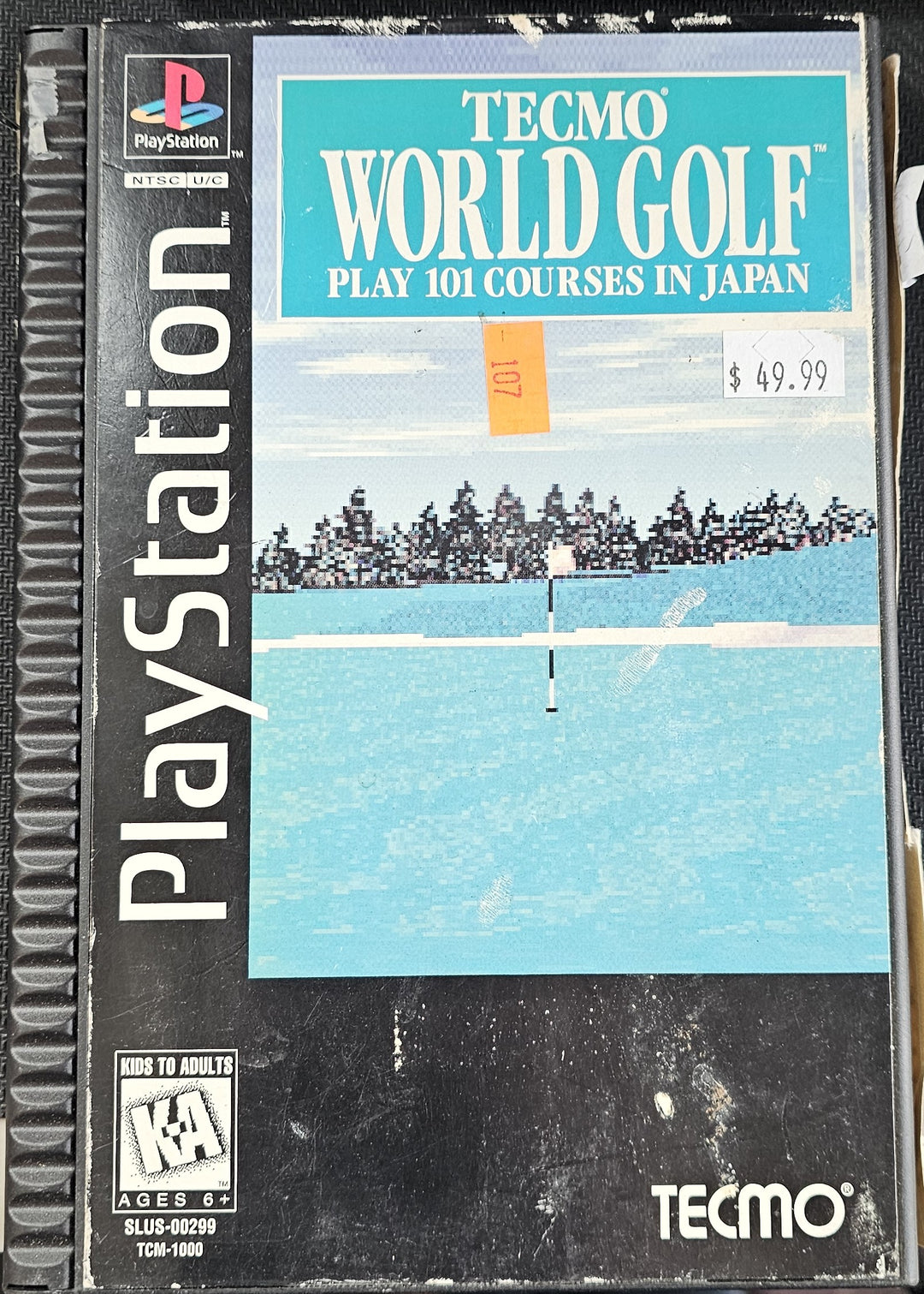 Tecmo World Golf - PS1 SD1111