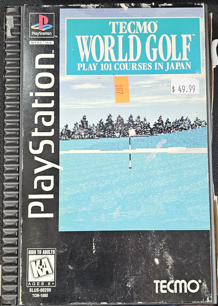 Tecmo World Golf - PS1 SD1111