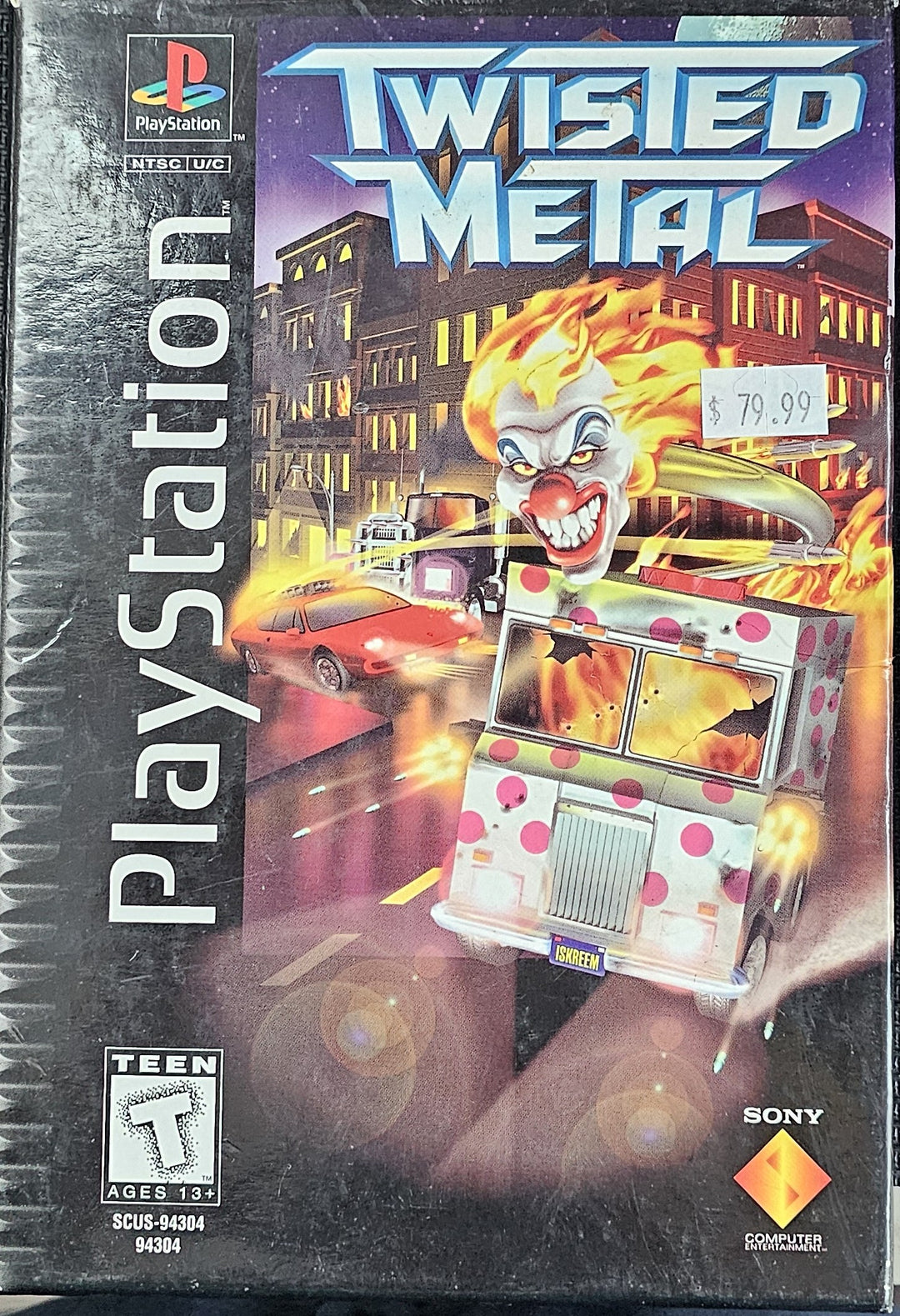 Twisted Metal - PS1 D53025