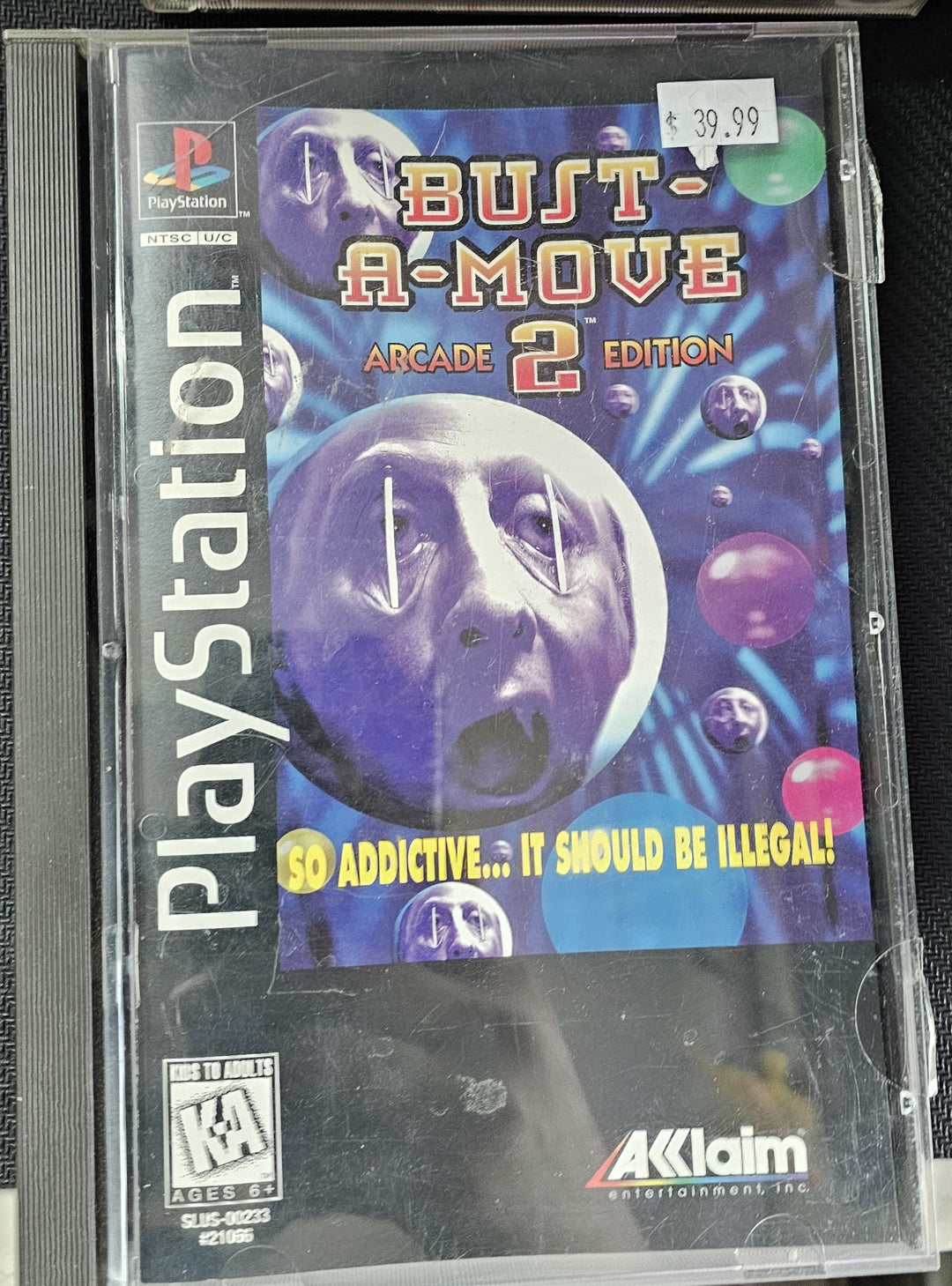 Bust-A-Move 2 Arcade Edition - PS1 D53025