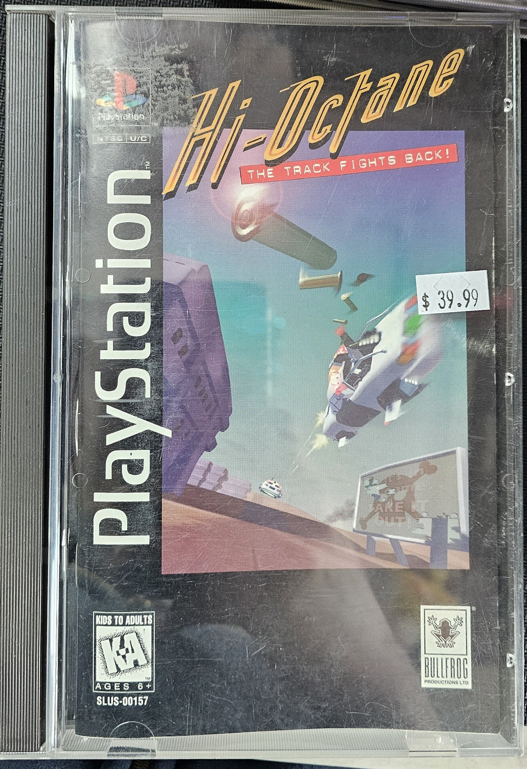 Hi-Octane: The Track Fights Back! - PS1 SD1111