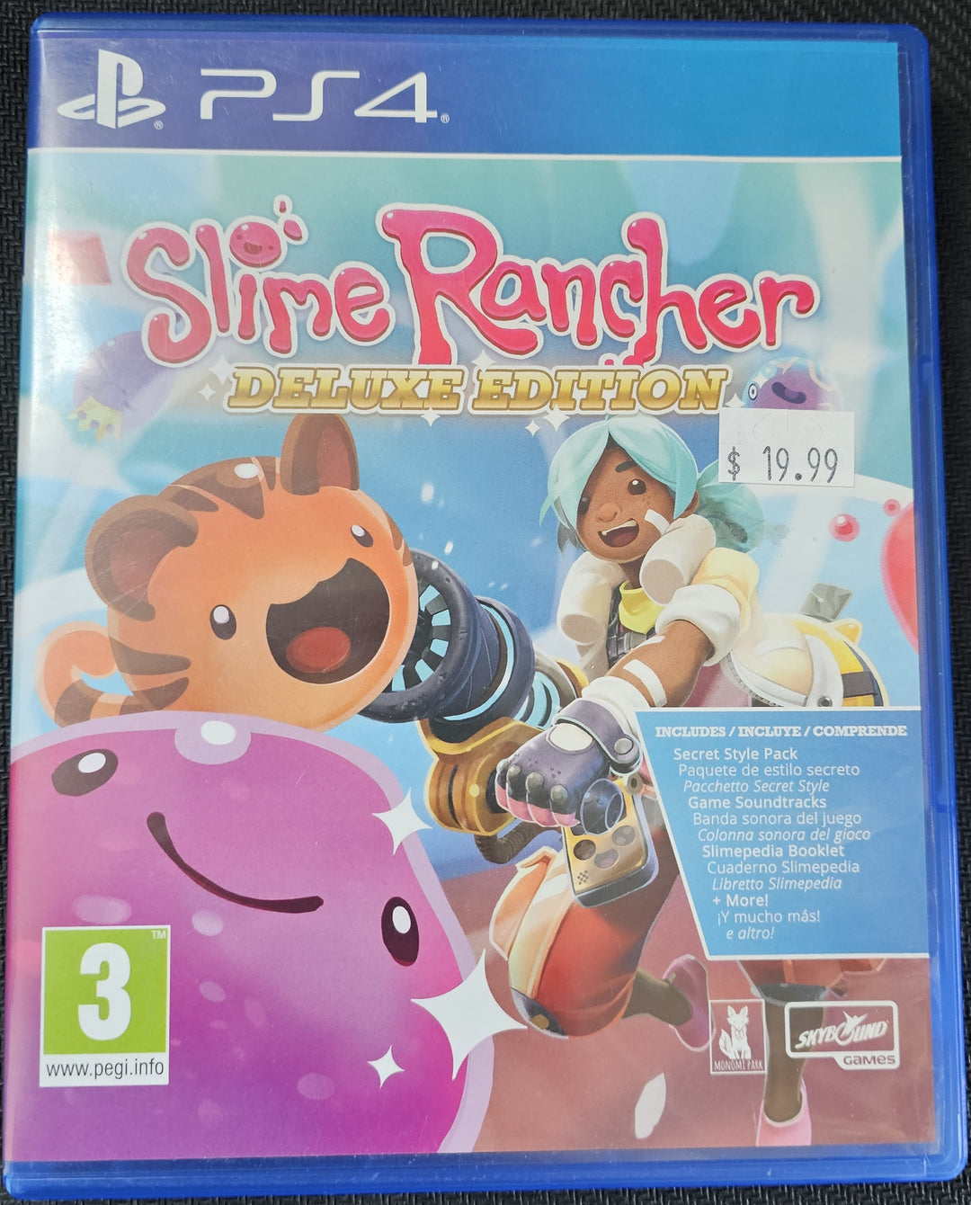 Slime Rancher [Deluxe Edition] - PS4 SD0045