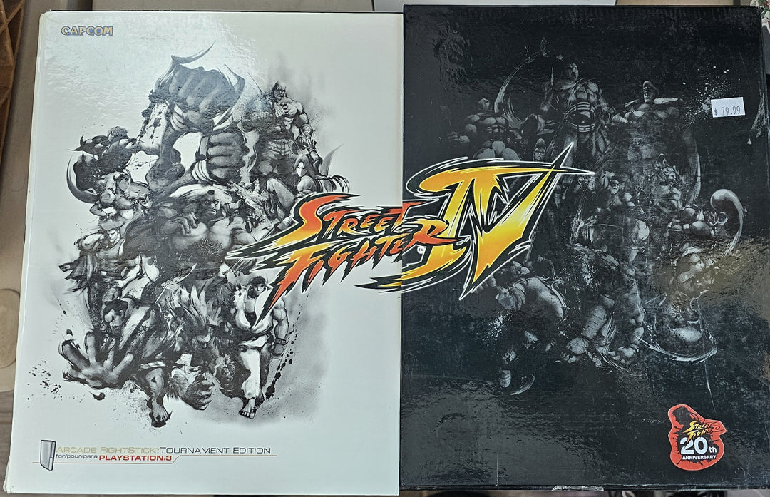 Mad Catz Street Fighter IV Arcade Fightstick Tournament Edition Controller for PS3 20th Anniversary Collector's Edition